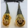 Mobilemark CA197/195 Series Coaxial Cable Female SMA to Female RP SMA 5 m 50 Ω CA197