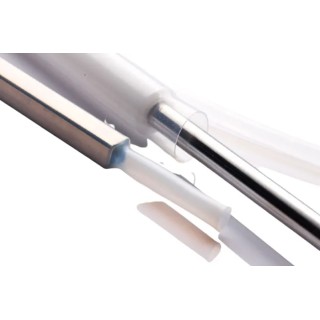 RS PRO Heat Shrink Tubing Clear 9.5 mm Sleeve Diameter x 1.22m Length 4:1 Ratio 234-5958