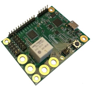 Infineon Motor Evaluation Kit TLE9844-2QX-APPKIT with ARM Cortex-M0 MCU, 4 kB RAM, 64 kB Flash Memory