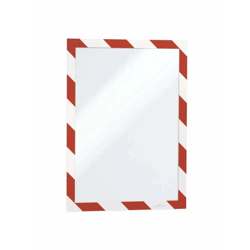 Durable Red, White A4 Wall-Mount Frame, 375 mm Height, 236 mm Width 4944132