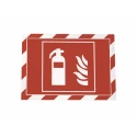 Durable Red, White A4 Wall-Mount Frame, 375 mm Height, 236 mm Width 4944132