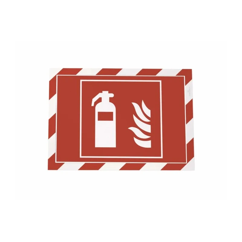 Durable Red, White A4 Wall-Mount Frame, 375 mm Height, 236 mm Width 4944132