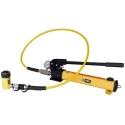 RS Pro Hydraulic Hand Pump 0.901 L Usable Oil Capacity, 25.4 mm Cylinder Stroke, 700 bar Maximum Operating Pressure 234-9582