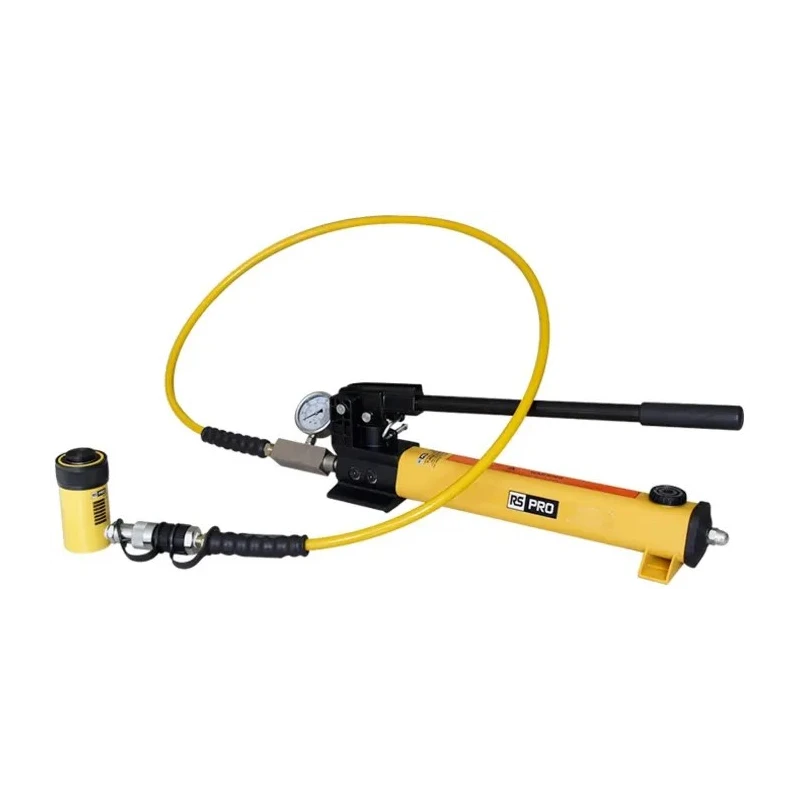 RS Pro Hydraulic Hand Pump 0.901 L Usable Oil Capacity, 25.4 mm Cylinder Stroke, 700 bar Maximum Operating Pressure 234-9582