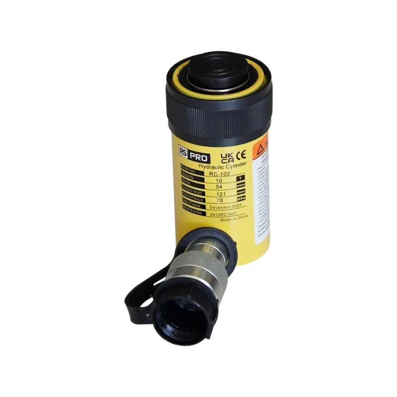 RS Pro Hydraulic Hand Pump 0.901 L Usable Oil Capacity, 25.4 mm Cylinder Stroke, 700 bar Maximum Operating Pressure 234-9582