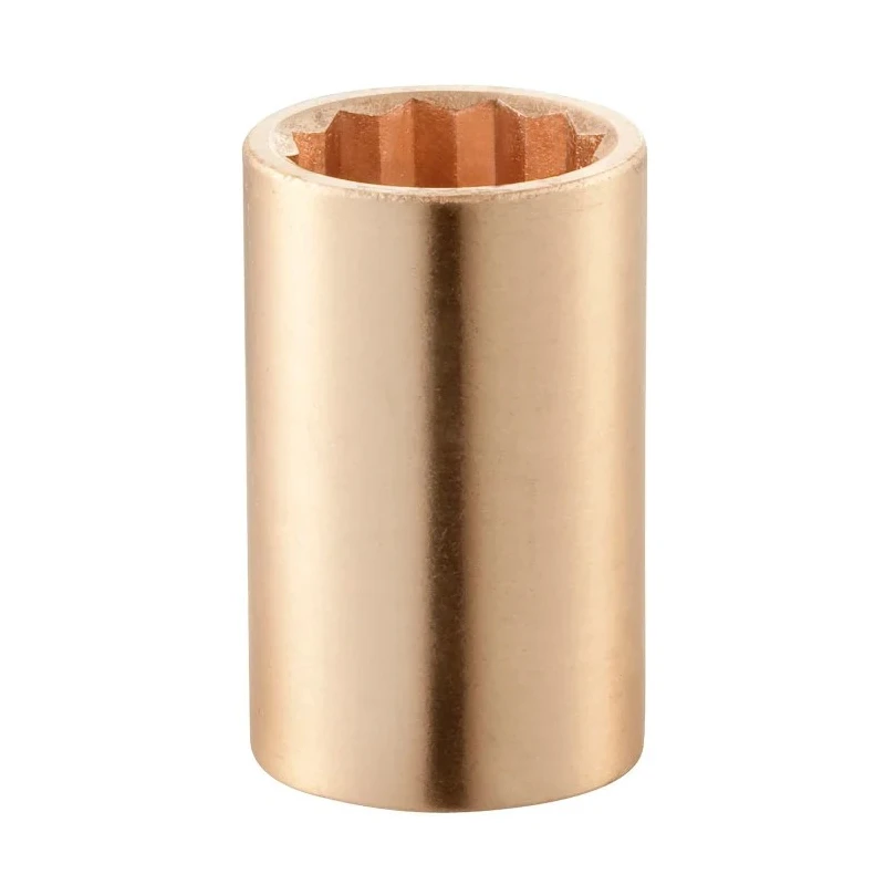 Facom 1/2 in Drive 9/16 in 12 Point Square Beryllium Copper Alloy Socket 40mm Overall Length S.9/16SR