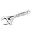 Facom 33 mm Jaw Capacity Adjustable Spanner 160mm Overall Length Chrome Vanadium Steel Metal Handle 113AS.6C