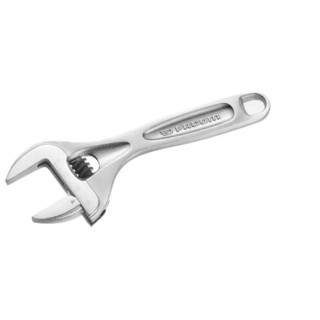 Facom 33 mm Jaw Capacity Adjustable Spanner 160mm Overall Length Chrome Vanadium Steel Metal Handle 113AS.6C