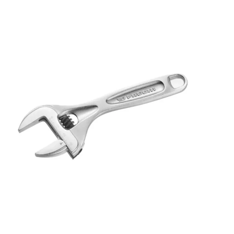 Facom 33 mm Jaw Capacity Adjustable Spanner 160mm Overall Length Chrome Vanadium Steel Metal Handle 113AS.6C