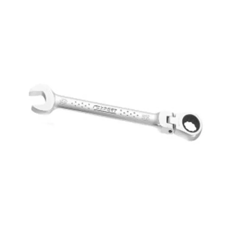 Facom Combination Ratchet Spanner Satin Chrome, 142mm Overall Length, 3/8 in 467F.3/8