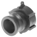 RS PRO Hose Connector Adapter Polypropylene Body Male Cam Coupling 1-1/2 in 10 bar 150A-DIN-PG