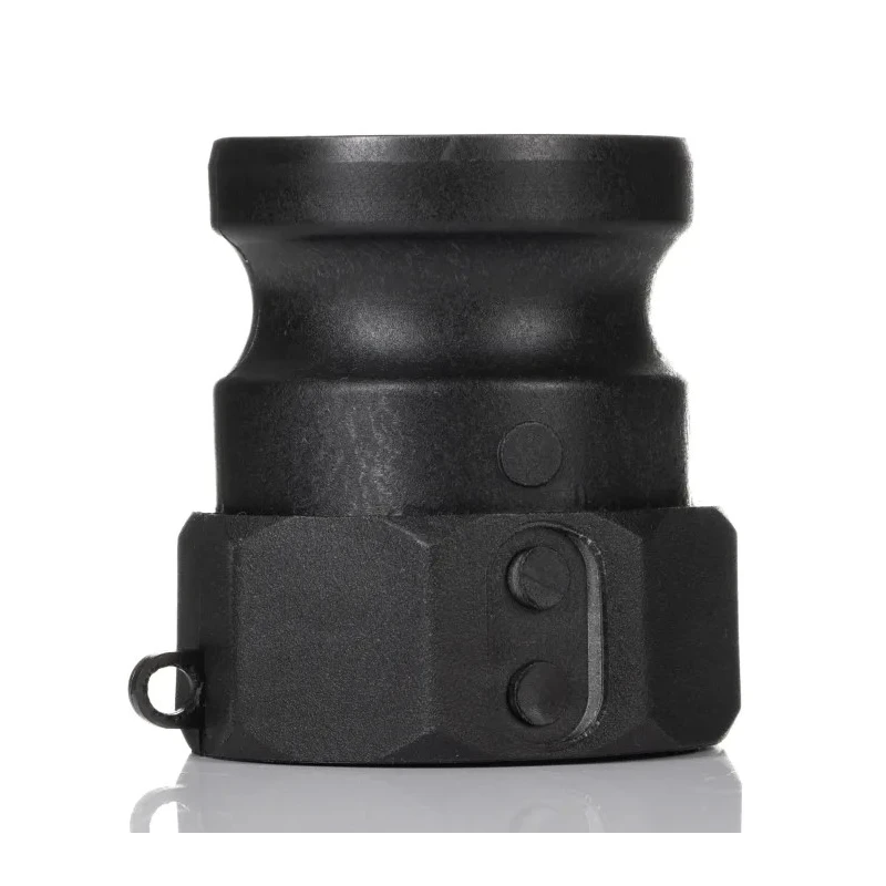 RS PRO Hose Connector 2 in ID, Polypropylene Body, Black Color, Maximum Operating Pressure 10 bar 200A-DIN-PG