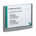 Durable Grey A5 Wall Mount Document Display 148.5 mm Height 210 mm Width 486637