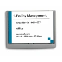 Durable Grey A5 Wall Mount Document Display 148.5 mm Height 210 mm Width 486637