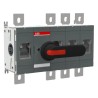 ABB 4-Pole Surface Mount Switch Disconnector OT Series, IP00, Black Handle, 0A