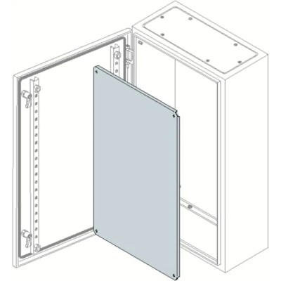 ABB SR/SRN Series Steel Plate for Use with Enclosure 1 m Height x 960 mm Length x 800 mm Width PF1080