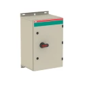 ABB 4-Pole Switch Disconnector IP54 400A 230 kW OT Series, Black Handle 