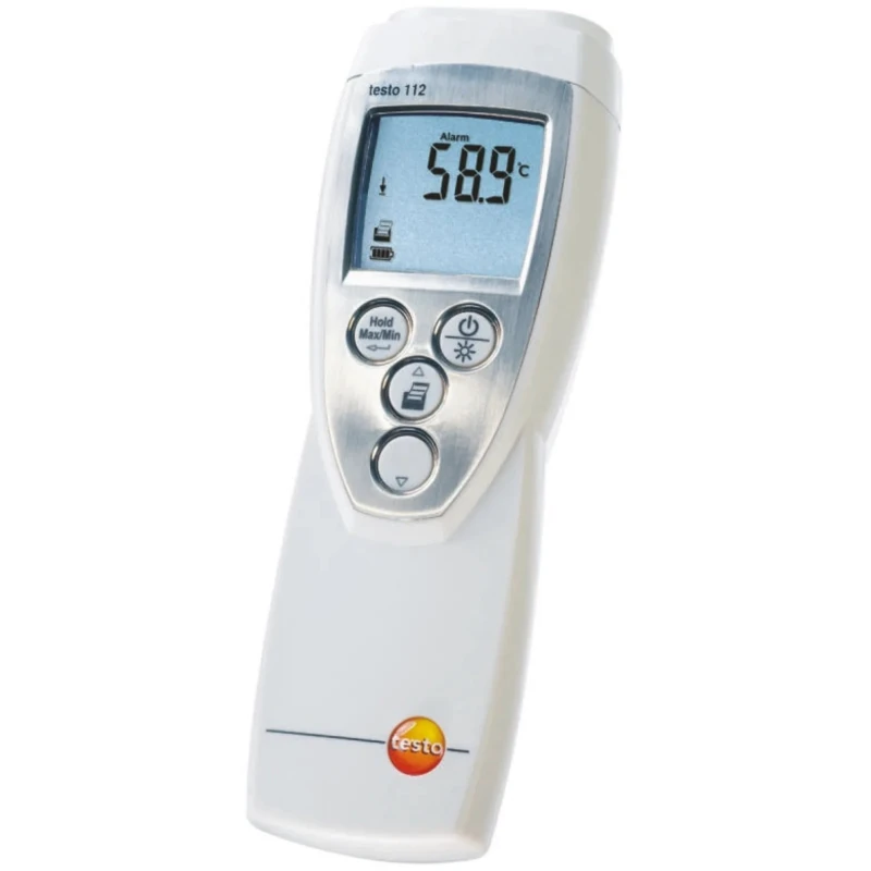 Testo Handheld Digital Thermometer PT100 with NTC Probe, 1 Input, 300°C Max, ±0.2°C Accuracy PT100
