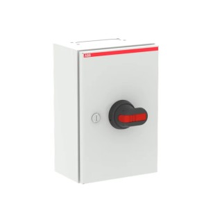ABB 3-Pole Switch Disconnector IP65, 100A, 37 kW, 750V AC, Screw Clamp Terminal OTL Series 