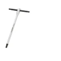 Facom T Metric Hex Key Hex Size 5 mm, Long Arm, Chrome Vanadium Steel, Chrome Finish 84TCD.5