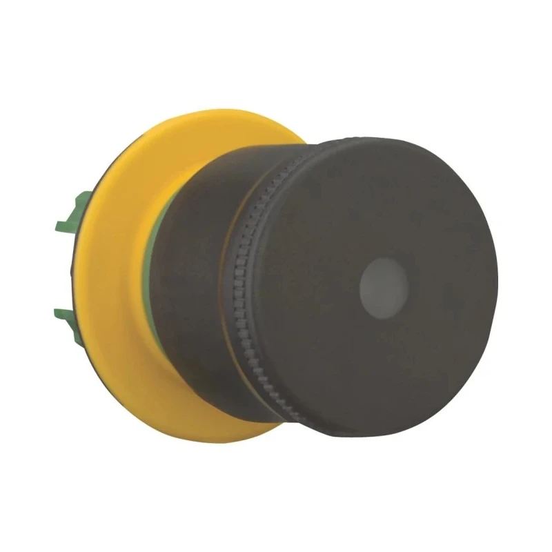 Eaton M22 Series Black Pull Release Illuminated Mushroom Push Button Switch 30 mm Cutout IP66 IP69 197541 M22S-PVL30