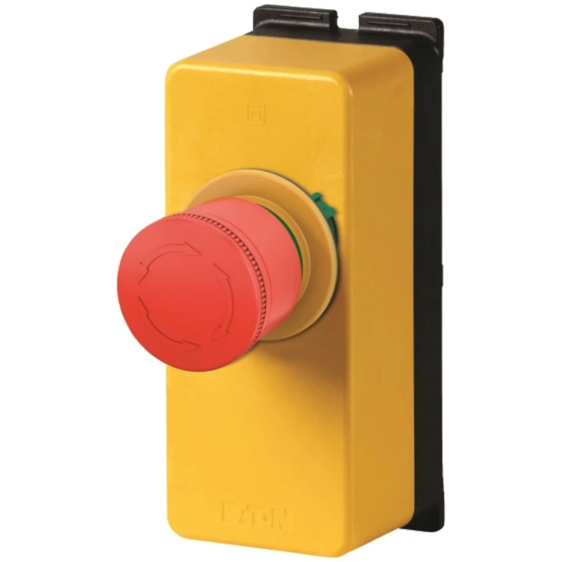 Eaton Twist Release Control Station Switch SPDT Plastic Enclosure IP66, IP69, IP65 1 Cutout 30mm 199349 M22-PVT30/FK11/FIY1