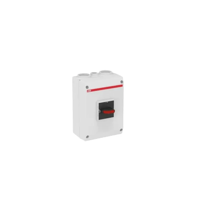 ABB 4-Pole Screw Switch Disconnector with IP65 Protection 0A Rated Current OTE Series 