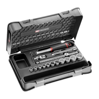 Facom 16-Piece 3/8 in 12 Point Socket Set J.161-2P12U