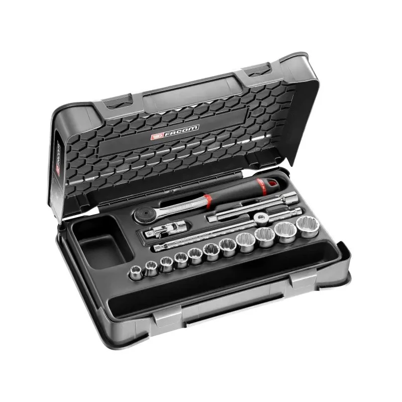 Facom 16-Piece 3/8 in 12 Point Socket Set J.161-2P12U