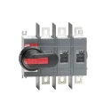 ABB 3-Pole Screw Switch Disconnector, IP00 and IP65 Rated, 200A, 200kW, Lug Terminal, Model 1SCA022709R9920