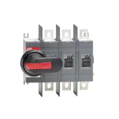 ABB 3-Pole Screw Switch Disconnector, IP00 and IP65 Rated, 200A, 200kW, Lug Terminal, Model 1SCA022709R9920