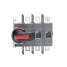 ABB 3-Pole Screw Switch Disconnector, IP00 and IP65 Rated, 200A, 200kW, Lug Terminal, Model 1SCA022709R9920