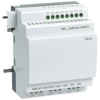Crouzet Millenium 3 Series I/O Module, 8-Input Digital Input, 6 Outputs Relay Output 88970233
