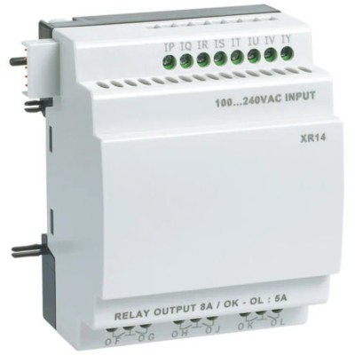 Crouzet Millenium 3 Series I/O Module, 8-Input Digital Input, 6 Outputs Relay Output 88970233