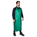 Topdog Green Reusable Polyurethane Apron 1.14 m Chemical Resistant A3024
