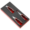 Facom 3-Piece Plier Set with Cutters, Combination Pliers, Long Nose Pliers MODM.CPEA0