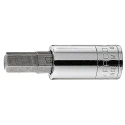 Facom 1/4 in Drive Socket 1/4 in R 245 Square Drive Bright Chrome, 37mm Overall Length RT.1/4