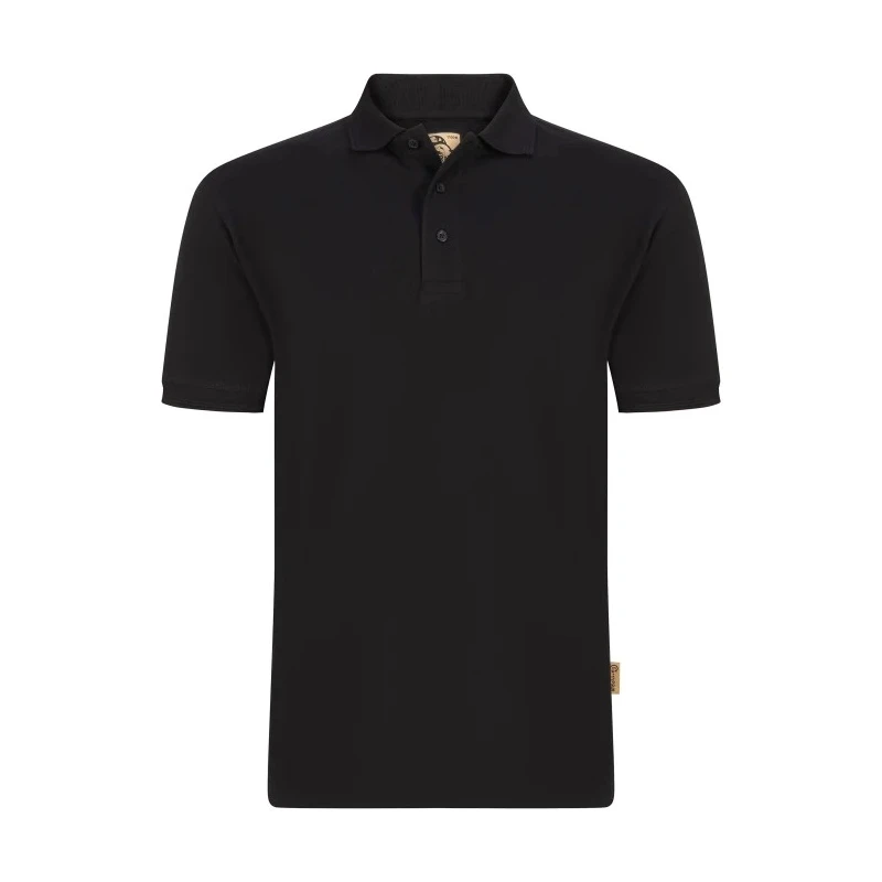 Orn Osprey EarthPro Black Recycled Polyester, Cotton Polo Shirt 2XL 1100R/B/2XL