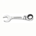 Facom Combination Ratchet Spanner Chrome 127.5mm Overall Length 17 mm 467BS.17