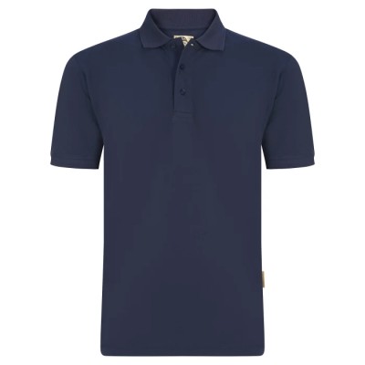 Orn Osprey EarthPro Navy Recycled Polyester, Cotton Premium Weight Polo Shirt 1100R/N/M