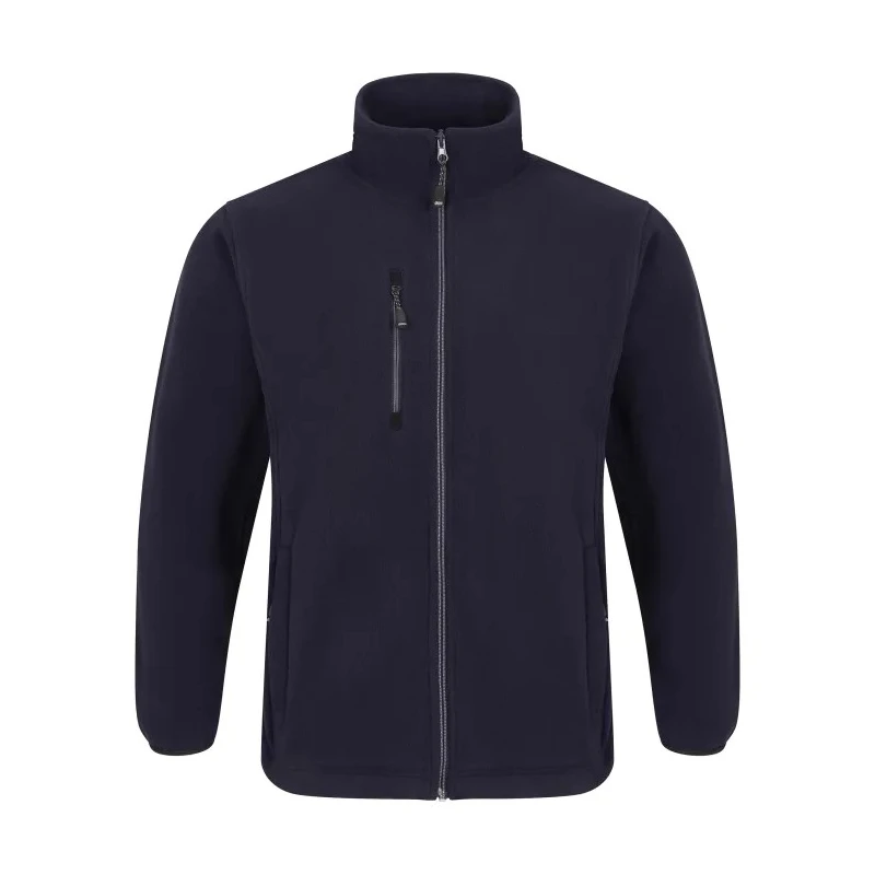 Orn Falcon Earthpro Navy Polyester Unisex Fleece Jacket Size L 3100R/N/L