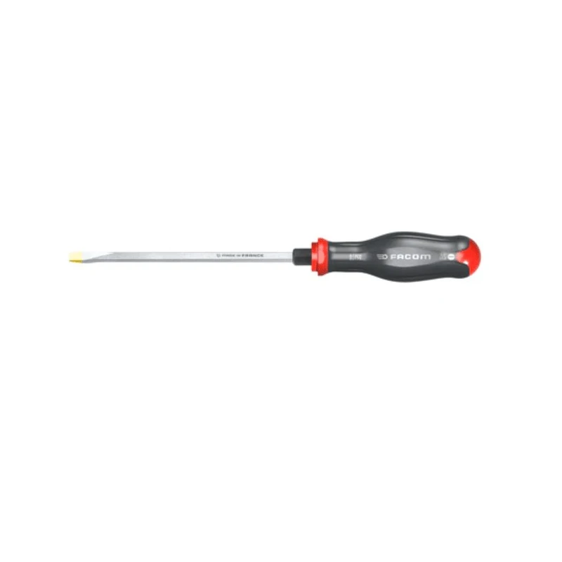 Facom Standard Insulated Screwdriver 250 mm Blade, 375 mm Overall ATWH12X250