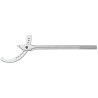 Facom Heavy-Duty Hook Spanner Chrome Finish 220-325 mm Jaw Capacity 650 mm Length 119.3/4