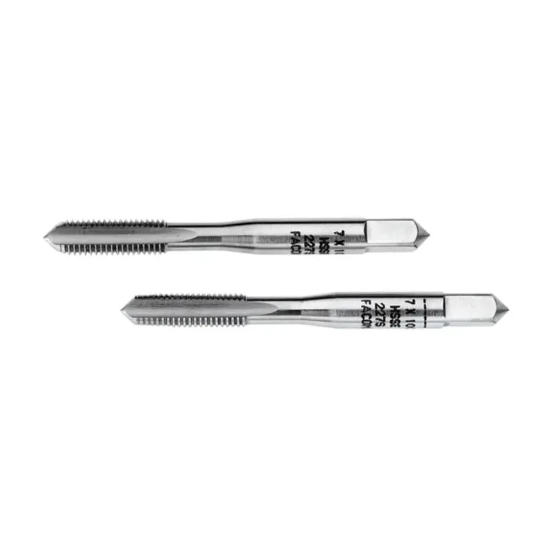 Facom Threading Tap M4 Thread Metric Standard Cobalt Material ISO 2857 NF ISO 529 53mm Length 227.S4X70T2