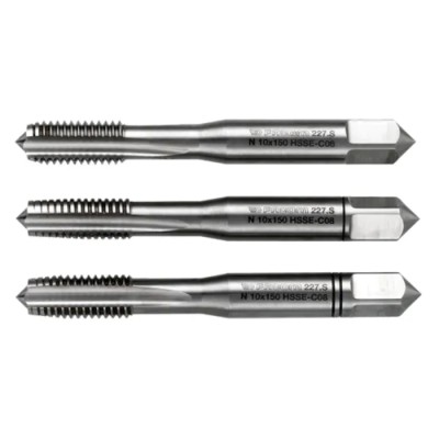 Facom Cobalt Threading Tap M10 Thread Metric Standard 80mm Overall Length 227.S10X150T3