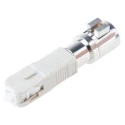 RS PRO Fibre Optic Adapter SC to Bare Fibre Multimode 125 µm Silver Grey 0.01dB Insertion Loss 536-7825