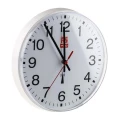 RS PRO White Radio Controlled Analogue Wall Clock 255 mm Diameter Plastic Case 235-6333