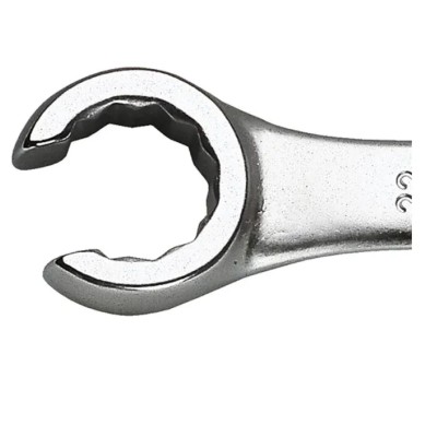 Facom Double Ended Metric Flare Nut Spanner 24 x 27 mm Chrome Vanadium Steel 260mm Overall 42.24X27