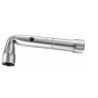 Facom Tubular Angle Box Spanner, 22 mm Size, 172 mm Overall Length, Polished Chrome Handle 92A.22