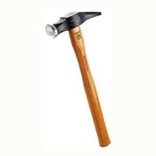 Facom Steel Head Dinging Hammer with Hickory Wood Handle 297mm Length, 340g Head Weight 860H.26